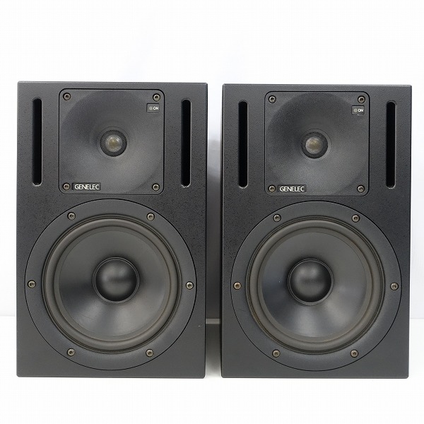 新品セール[良品] Genelec 1030A ペア ハイエンドパワードモニタースピーカー [PI482] パワードスピーカー