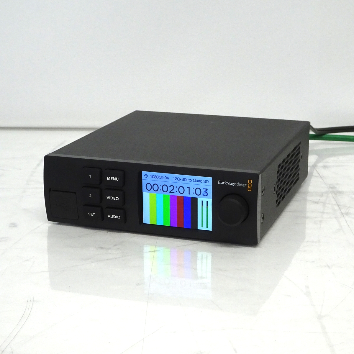 【中古】Blackmagic Design Teranex Mini 12G-SDI to Quad SDI コンバーター Smart Panel付き【愛知発送1】