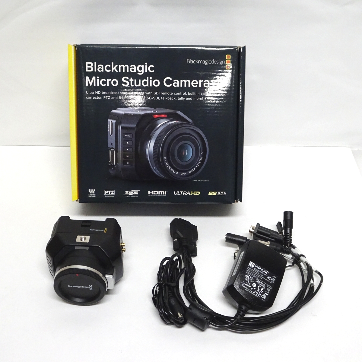 【中古】Blackmagic Design Micro Studio Camera 4K Ultra HDライブスタジオカメラ 【愛知発送1】
