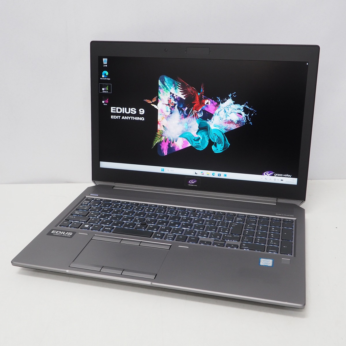 【中古】Grass Valley ラップトップ型ノンリニア編集ワークステーション REXCEED X15LT G5【埼玉発送2】